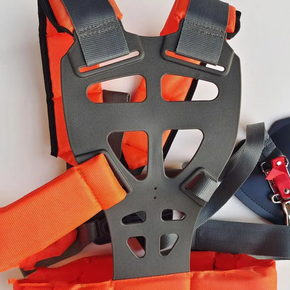 Description Picture 5 of itemStrimmer Double Shoulder Harness Strap Pruner Padded Belt For Brush Cutter Trimmer Lawn Mower Band Garden Tools Accessories