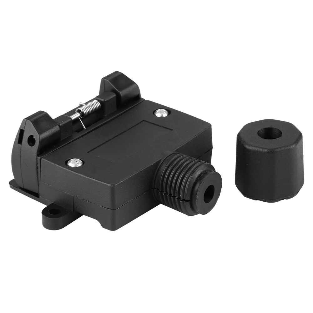 7 Pin Plastic Trailer Semitrailer Plug Socket Wiring Connector Adapter