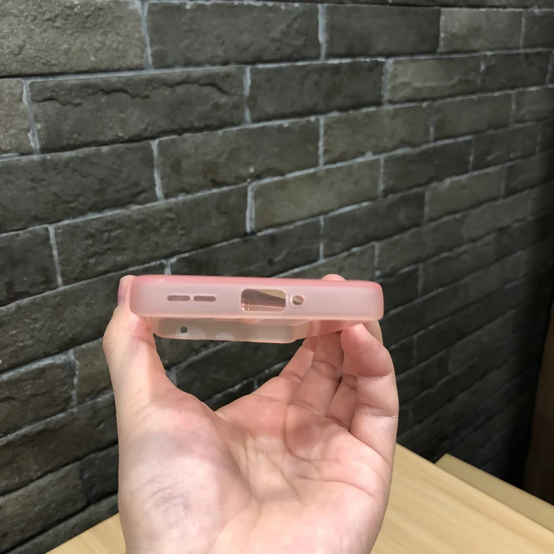 Transparent Lens Film Soft Silicone Phone Case