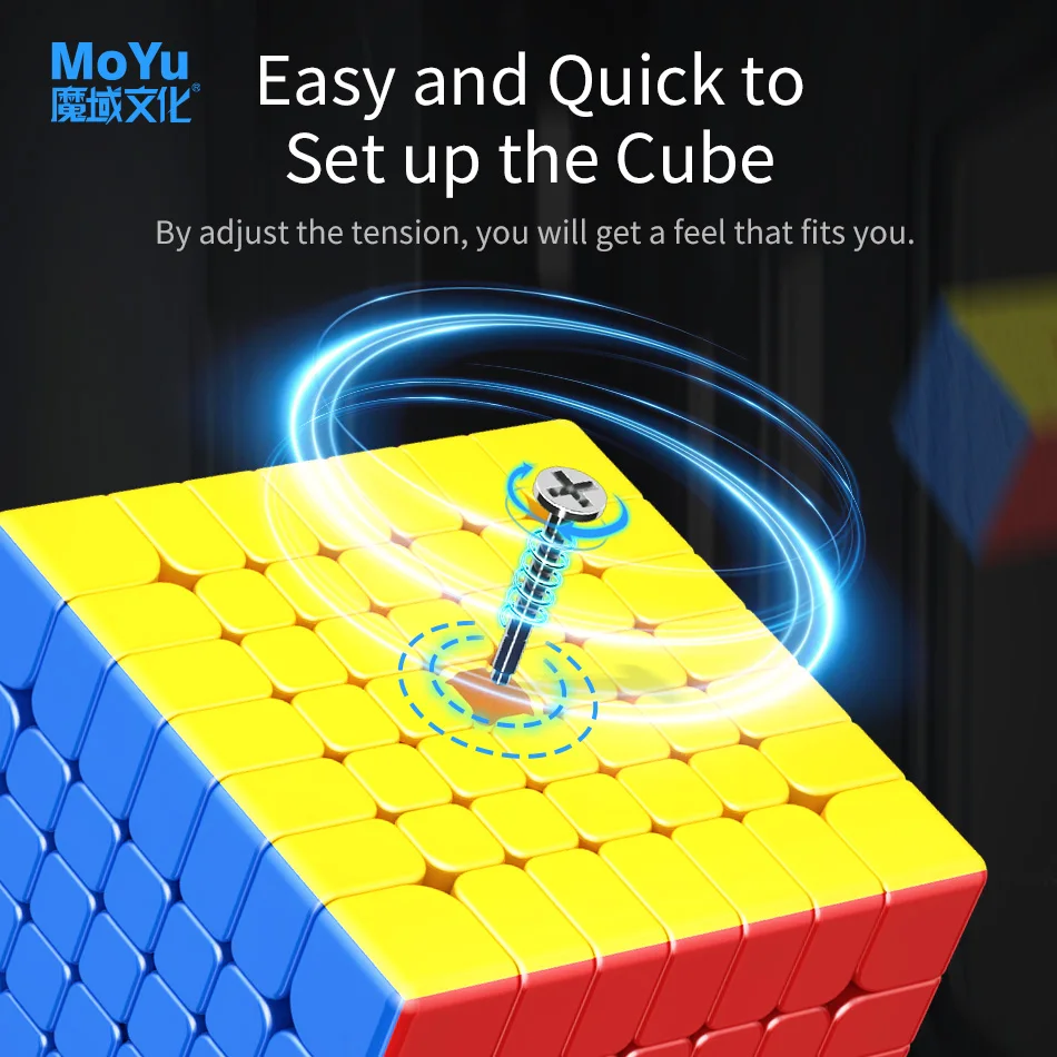 MOYU AoFu WRM 7X7 Magnetic Magic Speed Cube Stickerless Professional Fidget Toys Moyu Aofu 7x7 WR M Cubo Magico speed cube magic cube puzzle puzzle cube magic puzzle toy puzzle toys