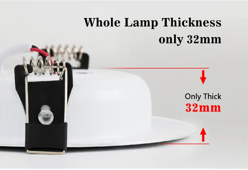 LED Downlight installation close-up