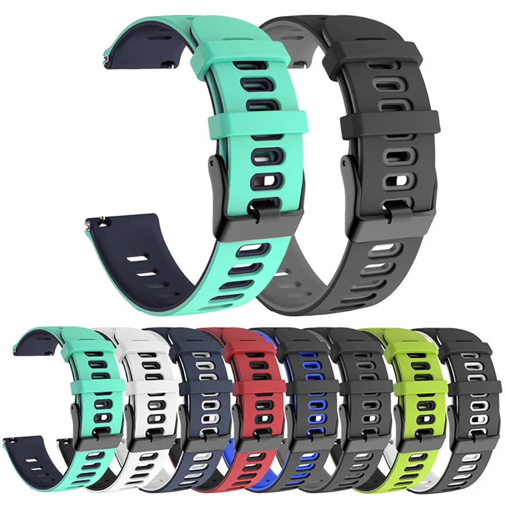 Silicone Soft Sports Band Wristband for Smart Watch - Enhanced Comfort & Durability