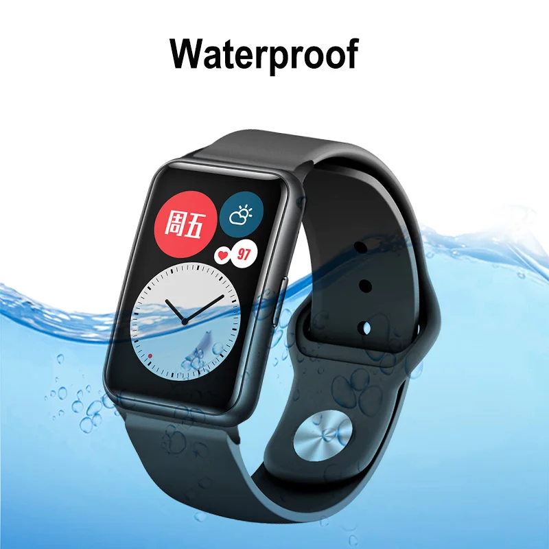 Cinturino In Silicone Morbido Per Huawei Watch Fit Smart Watch Bracciale Sportivo Per Huawei Watch Fit Cinturino Da Polso Accessori