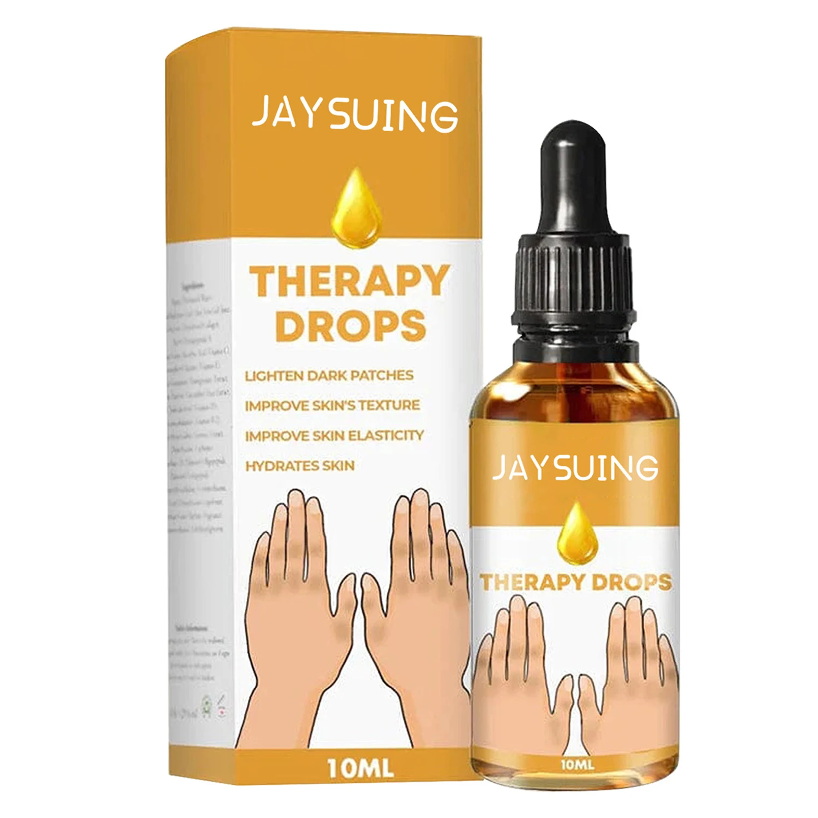 10ml Moisturizing Finger Whitening  Easy Absorption Remove Melanin Hydrating Serum Gift for Family Friends Lover