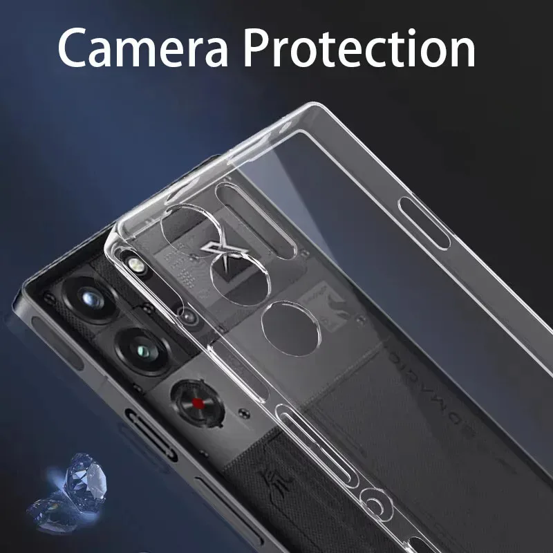 Clear Slim Soft TPU Back Cover Phone Case