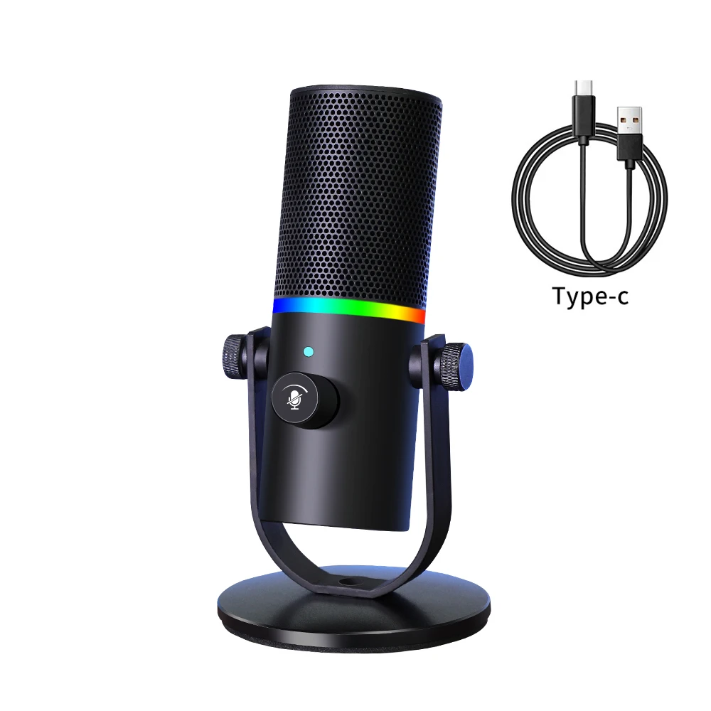 Vegue Professional Microfone USB High Sensitive Microphone Recording