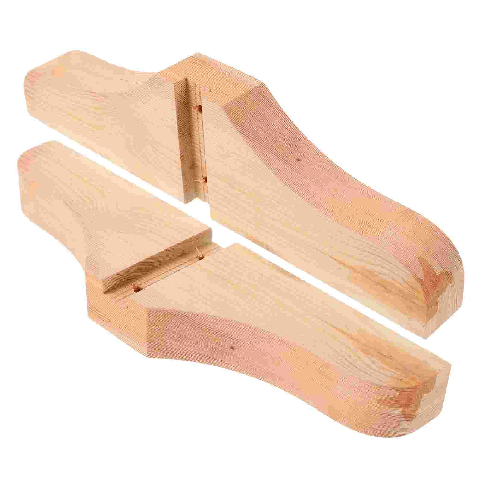 【HOT】 2 Pcs Screen Bracket Room Divider Stabilizer Feet Multifunction Support for Pet Gates Wooden Partition.