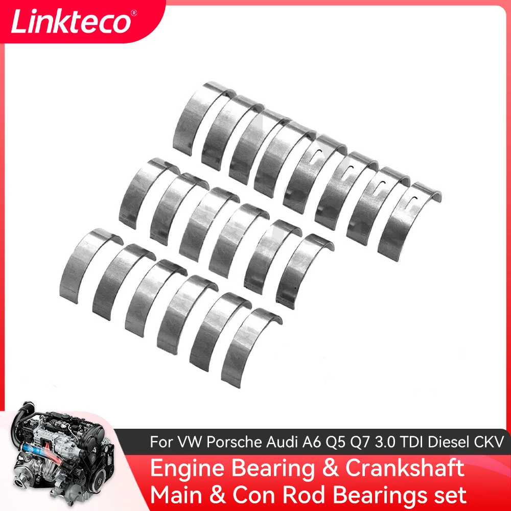 

Demier Engine Bearing &Crankshaft Main & Con Rod Bearings set For VW Porsche Audi A6 Q5 Q7 3.0 TDI Diesel CKV CJG 59105591S