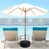 Parasol Sand Bags Heavy Duty Sun Umbrella Stand Base Reusable Durable Umbrella Base for Garden Outdoor Patio Use 2