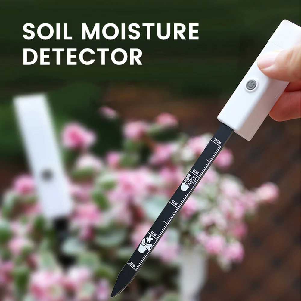 P401 Soil Tester PH Moisture Meter Soil Water Acidity Humidity Light PH Test Garden Plants Flowers Moist Tester Testing Instrument
