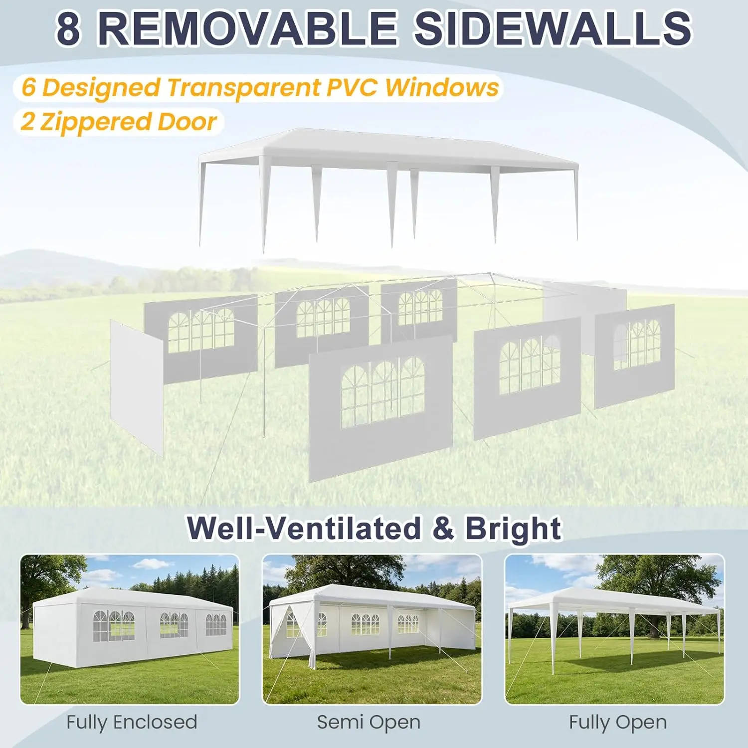 Heavy Duty Party Tent 3