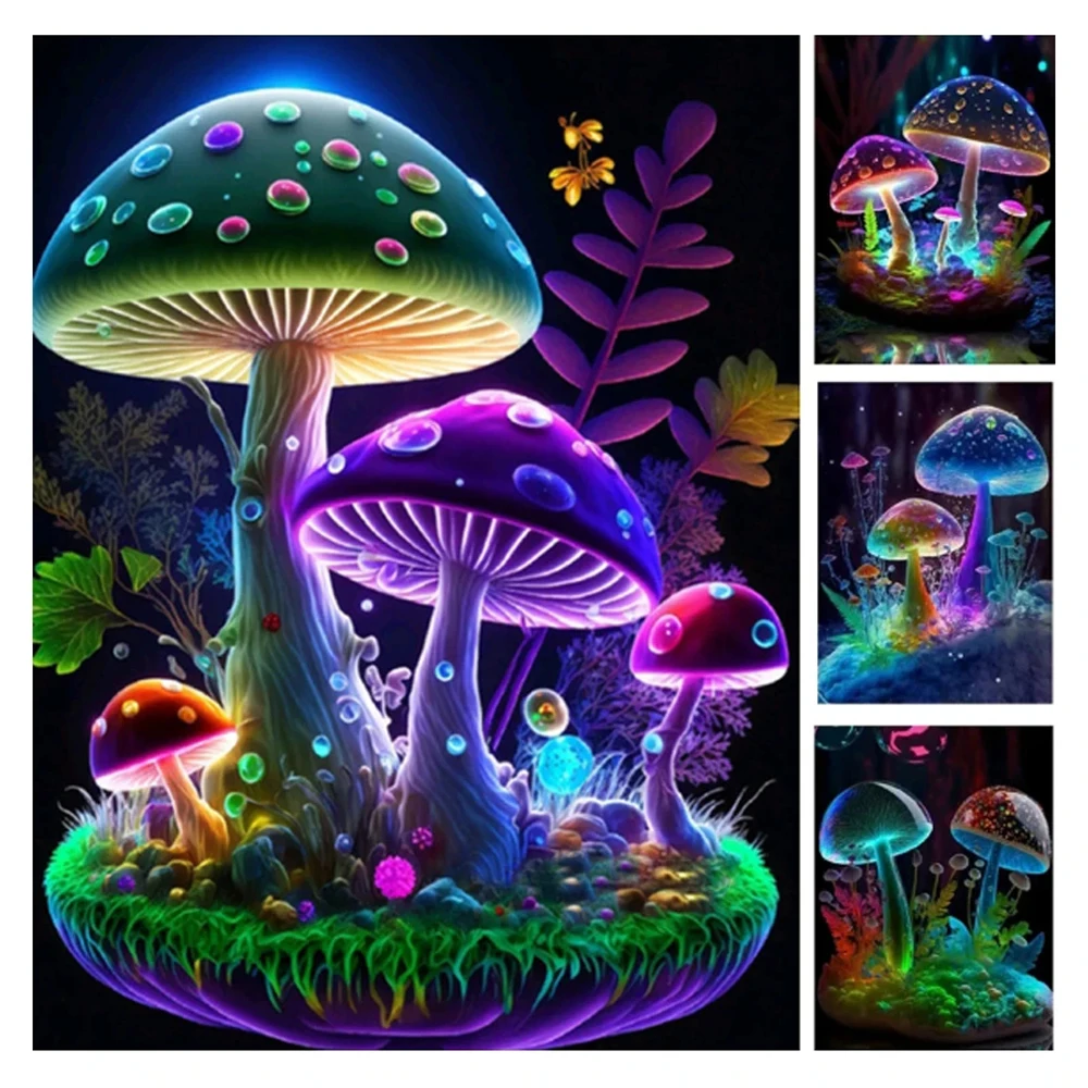 MAGICAL MUSHROOM Embroidery Kit