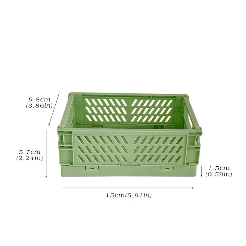 Mr.Paper 6 Styles Simple Cute Student Office Desktop Storage Stationery Plastic Stackable Foldable Stationary Holder desktop storage box stationery organizer desktop storage shelf stationery storage box