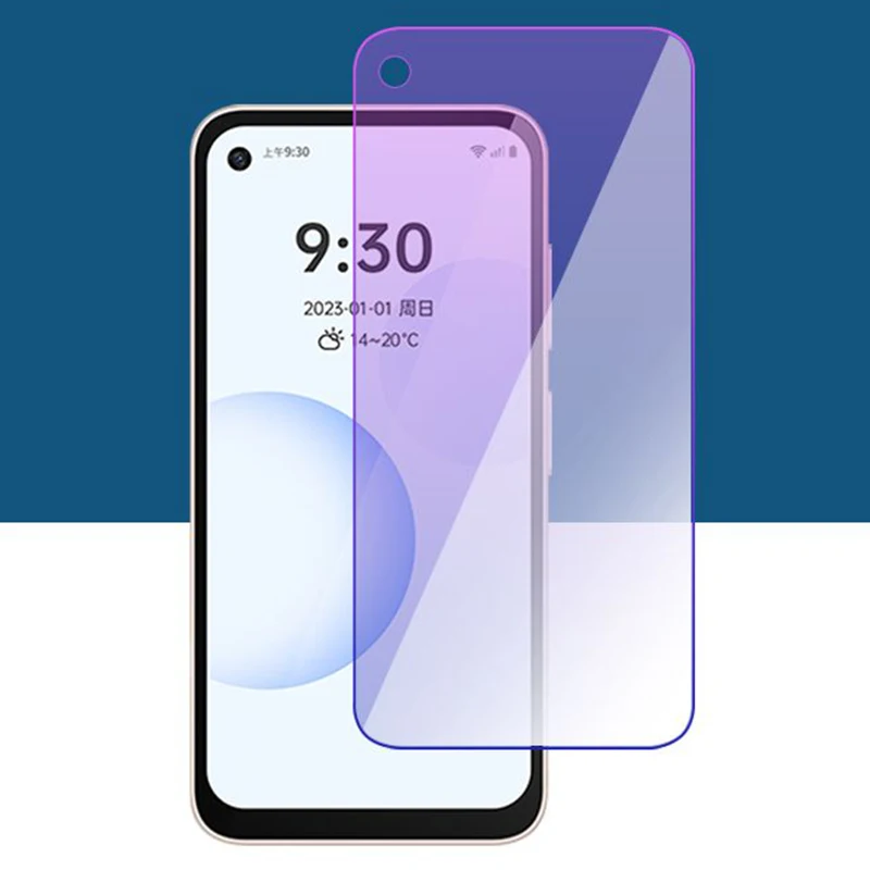 Ultra Tempered Glass Clear Anti-Blue Screen Protector, 9H Clear Protective Film