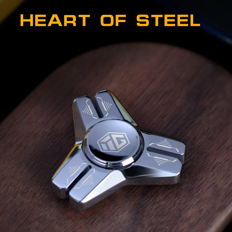 Stainless Steel Metal Hand Spinner Anti-anxiety EDC Fidget Toy Adult Children Creative Metal Triangle Stress Relief Gifts fidget toys fidget spinner fidget toy fidget spinners fidget toy set fingertip stress relief toy fingertip decompression toy decompression tool toy