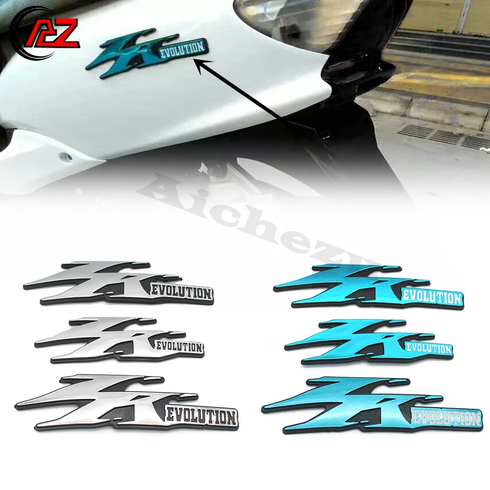 Acz Per Yamaha Jog Zr Evolution Scooter Body Carenatura Chrome Moto 3D Adesivi Stereo Decalcomanie