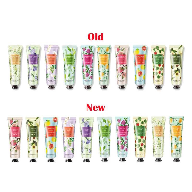 Fruity Flowery Hand Cream Moisturizing Nourishing Anti-Chap Repairing Hands Care 10pcs