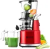 Slow Masticating Juicer Machine, With 3.26" Wide Feed Chute for Whole Fruits 1