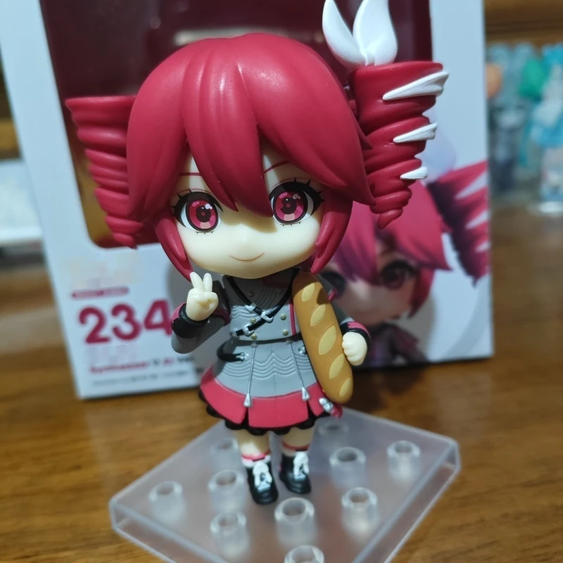 Cartoon Cute Q Version Kasane Teto Posable Action Figure - Anime Collectible Desktop Decor