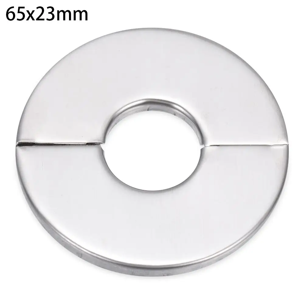 Sleek Black Stainless Steel Shower & Faucet Decorative Wall Covers