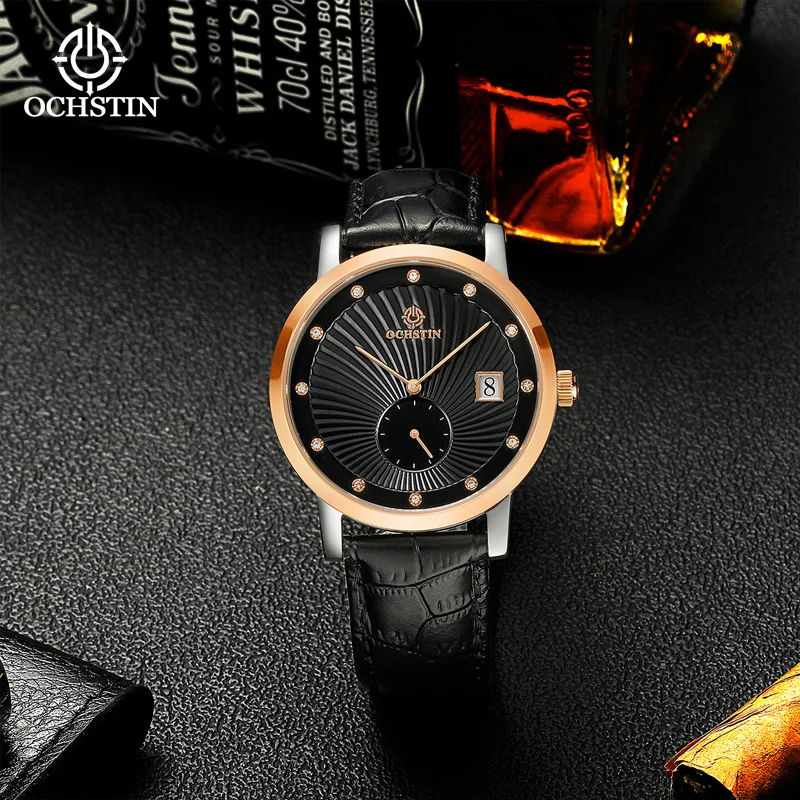 OCHSTIN Leisure and Comfort Prominente Celebrity Series New 2024 Multi functional Quartz Movement Watch Men's Quartz Watch