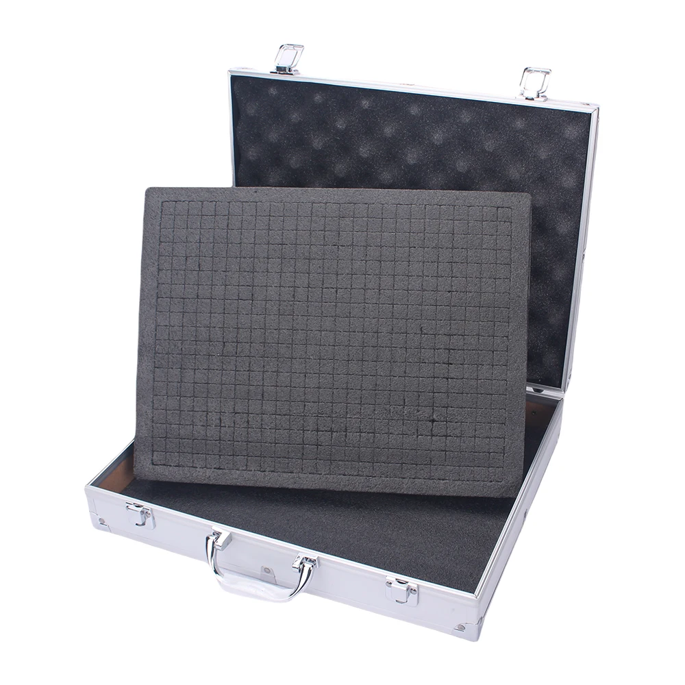 Tool Box Aluminum Instrument Case Storage Box Portable Equipment Toolbox Organizer Boxes Large Hard Case Aluminum Suitcase 3