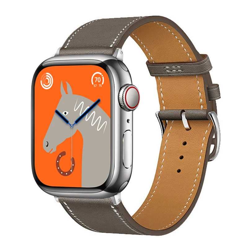 Elegant Leather Single Tour Bracelet