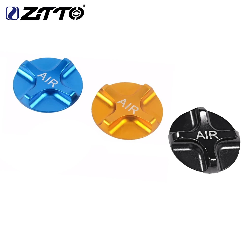 Mountain Bike Air Gas Fork Value Cover MTB Front Fork Cap Protector Bicycle Parts Star Nut ZTTO