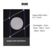 53/60/85cm Double Line Fishing Net without bracket Handheld High-density Durable Nylon Fishing Net Outdoor Fishing accessories 5