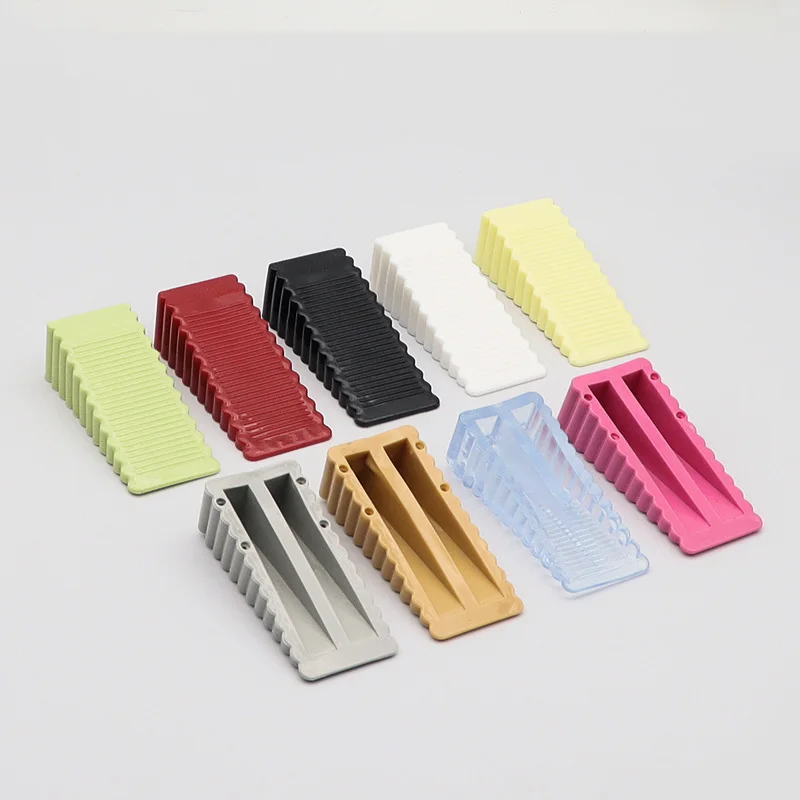 Safety Silicone Door Stop Stoppers Block Wedge Doorstop Door Stopper Home Office Rear Retainer Anti-collision Stop