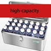 Stainless Steel Large Capacity Tool box Industrial Grade Heavy-duty Thickened Metal Iron Box Household Hardware Storage tool Box 2