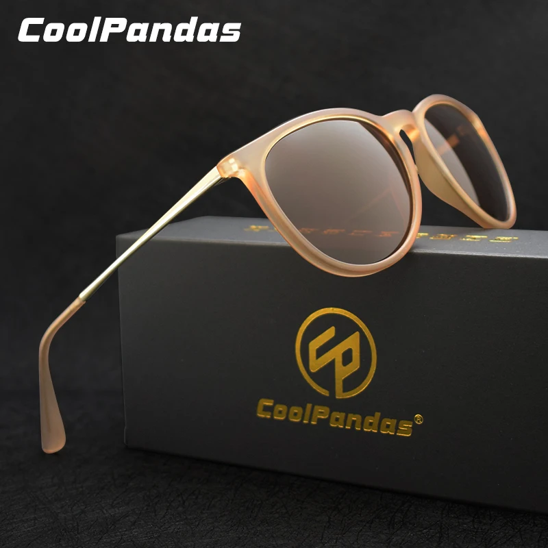 

CoolPandas Fashion Oval Sunglasses Women Men Polarized Ultralight Coating Lens Vintage Sun Glasses Unisex UV400 Oculos De Sol