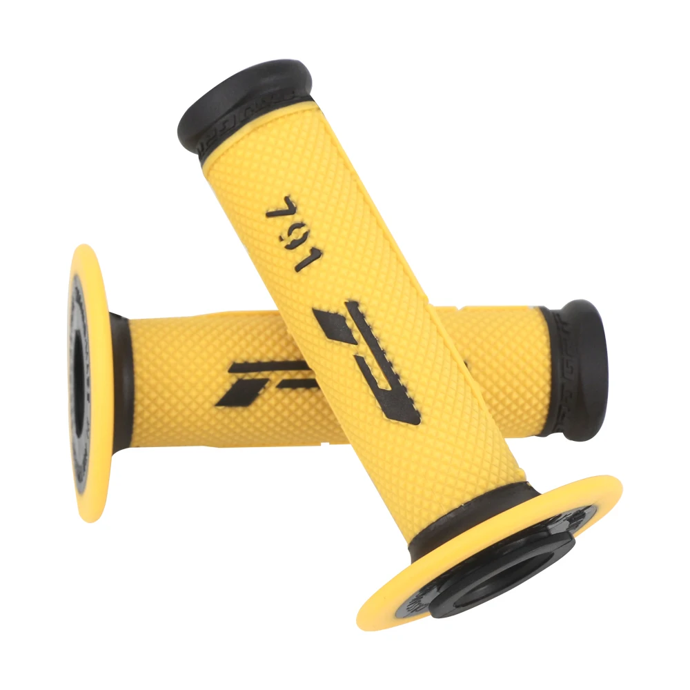 High-Performance Universal Rubber Motorcycle Handlebar Grips - 24mm