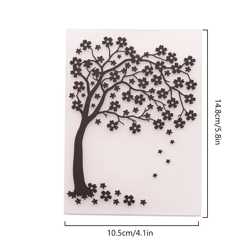 Plastic Embossing Folder Card Making Embossing Folder Template Flower Background DIY Scrapbooking