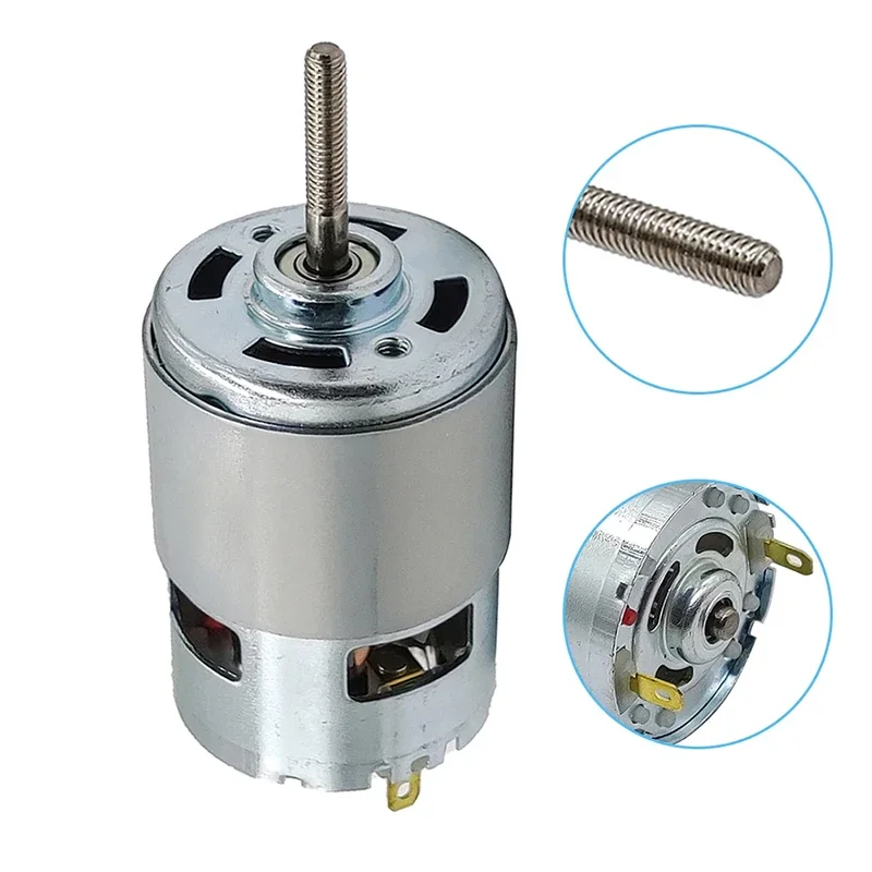 Piezas de herramientas eléctricas, accesorios de mantenimiento RS755 DC 21V, Rotor de Motor de eje largo, cortacésped, r