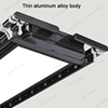 Home Balcony Electric Lifting Lighting Intelligent Clothes Drying Rack Foldable And Retractable Aluminum Clothes Drying Rack 5