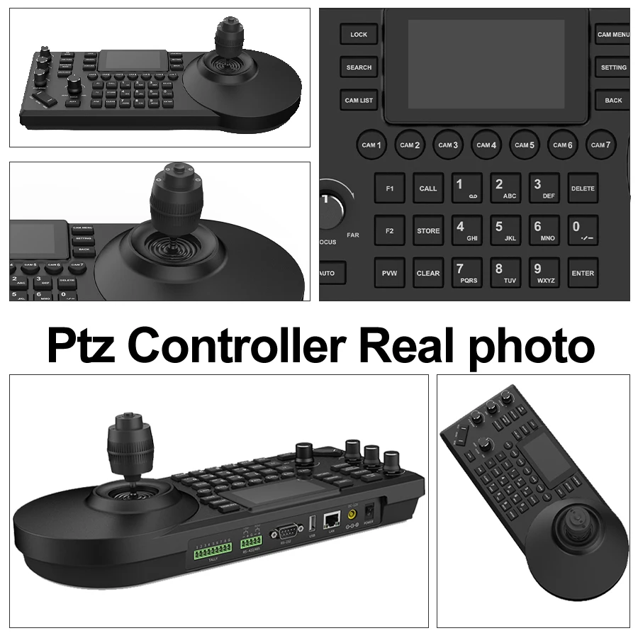 4D Keyboard Joystick NDI PTZ Controller video conference system video ...
