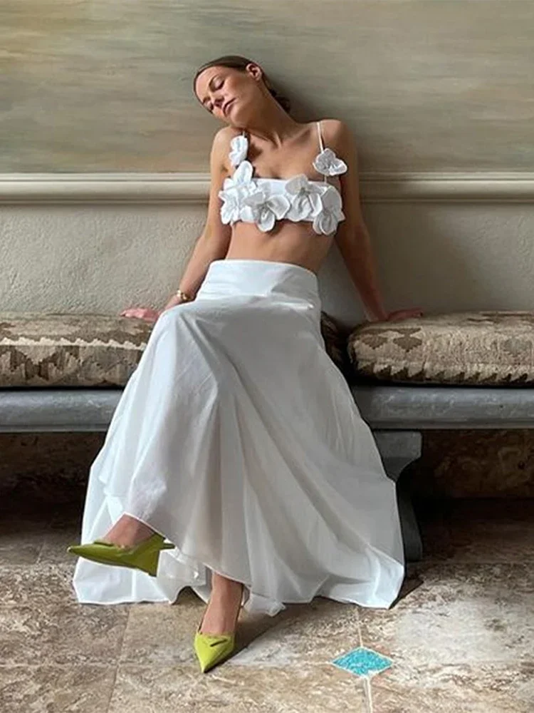 Description Picture 4 of itemFlower Bandeau White Corset Woman Summer Sexy Elegant Top Women Corsete Diamond Girl Luxury Lingerie Corsett Women's Fitness
