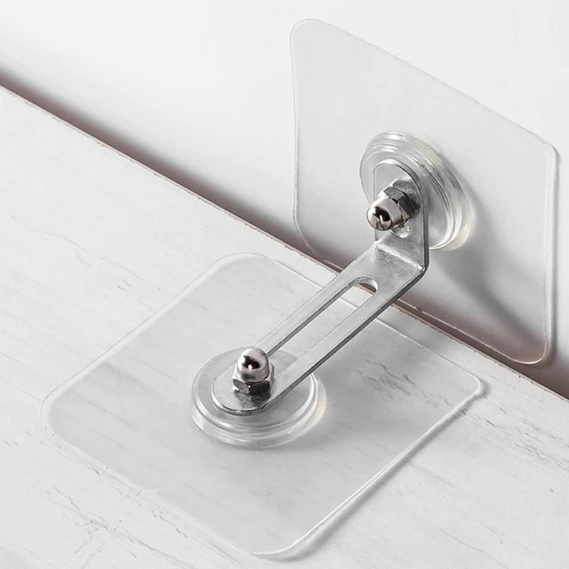 Description Picture 4 of itemShelf Furniture Support Punch-free Self-adhesive Child Safety Cabinet Furniture Anti-falling Fixator Cabinet Fixer
