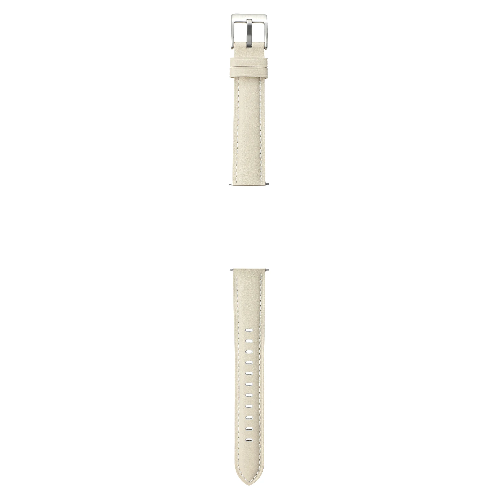 Elegant Leather Band Strap with Connector for Smartwatches - Stylish Wrist Bracelet