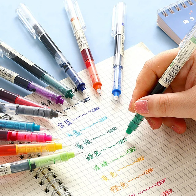 MOHAMM 6pcs/Set 0.5mm Creative Cartoon Cute Gel Pens for Writing Take Note  Mark Test Student School Office Supplies Gift - AliExpress