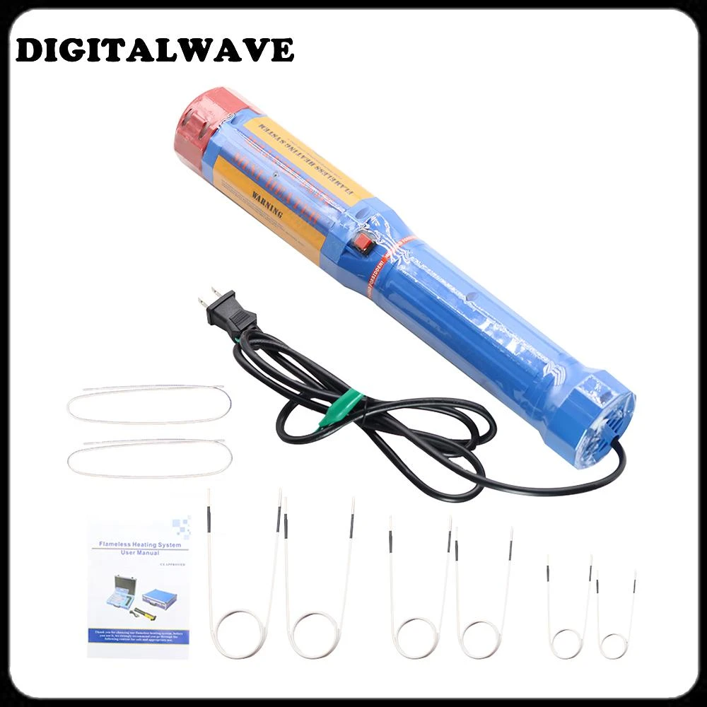 Induktionsheizgerät 1100W 800°C - Magnetische Heizung Mit 8 Spulen Für Auto