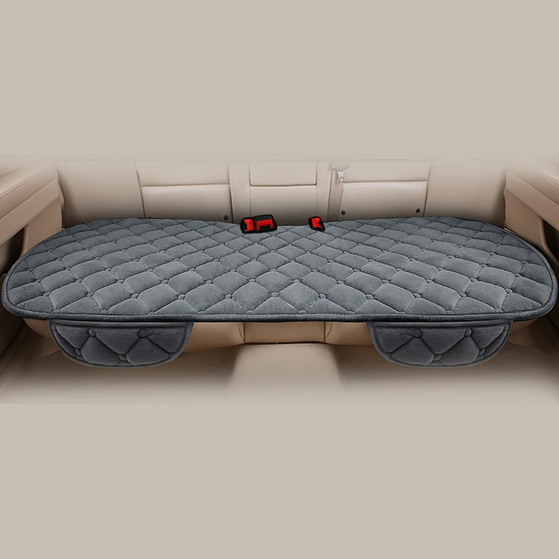 Car Seat Cushion 1 diamond-shaped short pile with storage bag suitable for most car SUVs
