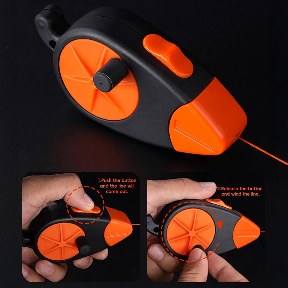 Professional Fishing Tackle Accessories Lure Bottom Snag Rescuer Stainless Steel Serrated Retrieval Tool with Line Winder