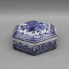Ceramic Box, Hexagonal Storage, Home Decoration 1
