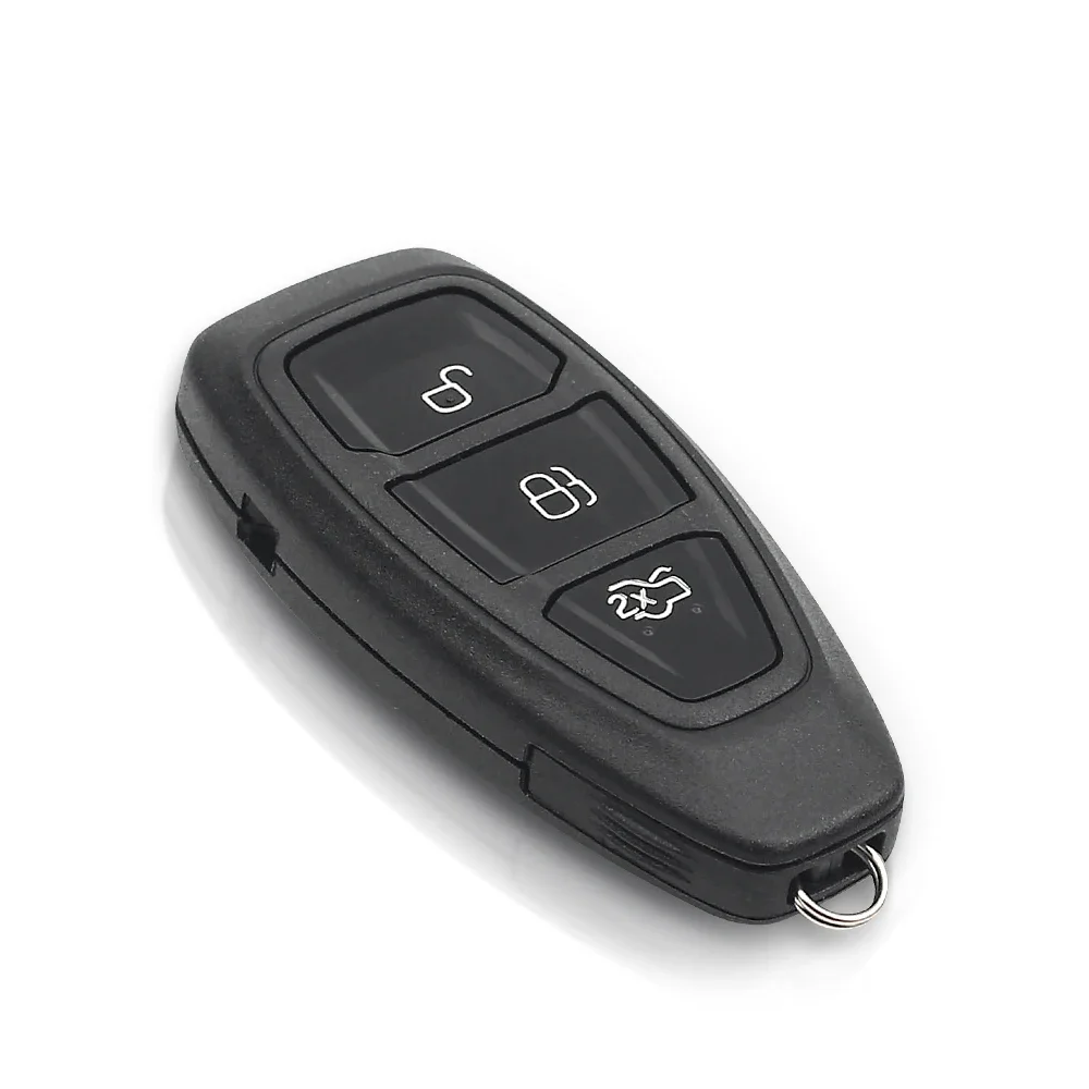 3 Buttons Remote Car Key Shell For Ford Focus C-Max Mondeo Kuga Fiesta B-Max Winning Titanium Keyless Case Replacement Key Case Car Key Shell Key Shell
