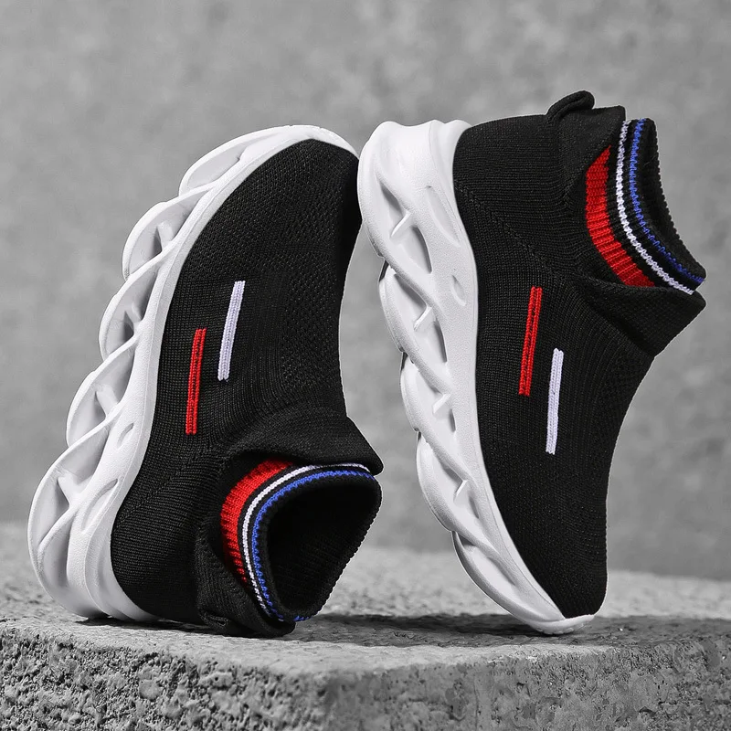 Girl Sneakers Fashion Versatile Comfort Non Slip Soft Soled Breathable Simple Casual Boy Shoes