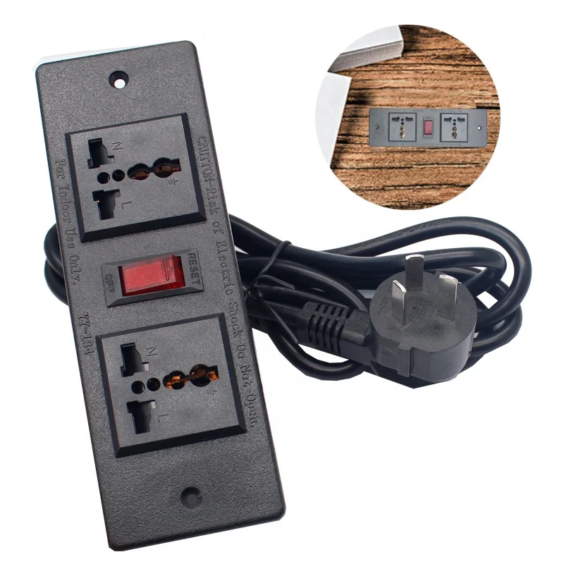 3 Usb 2 Outlet Table Desk Surface Mountable Recessed Furniture Usa