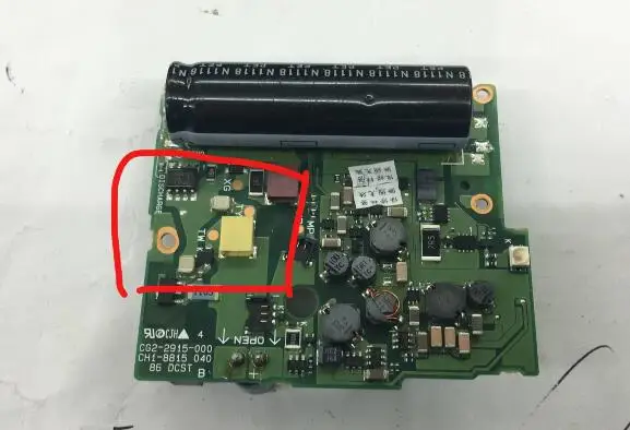 Scheda Di Alimentazione Dc/Dc Per Canon 600D Per Eos Rebel T3I Per Eos Kiss X5 Flash Board Pcb Camera Repair Part