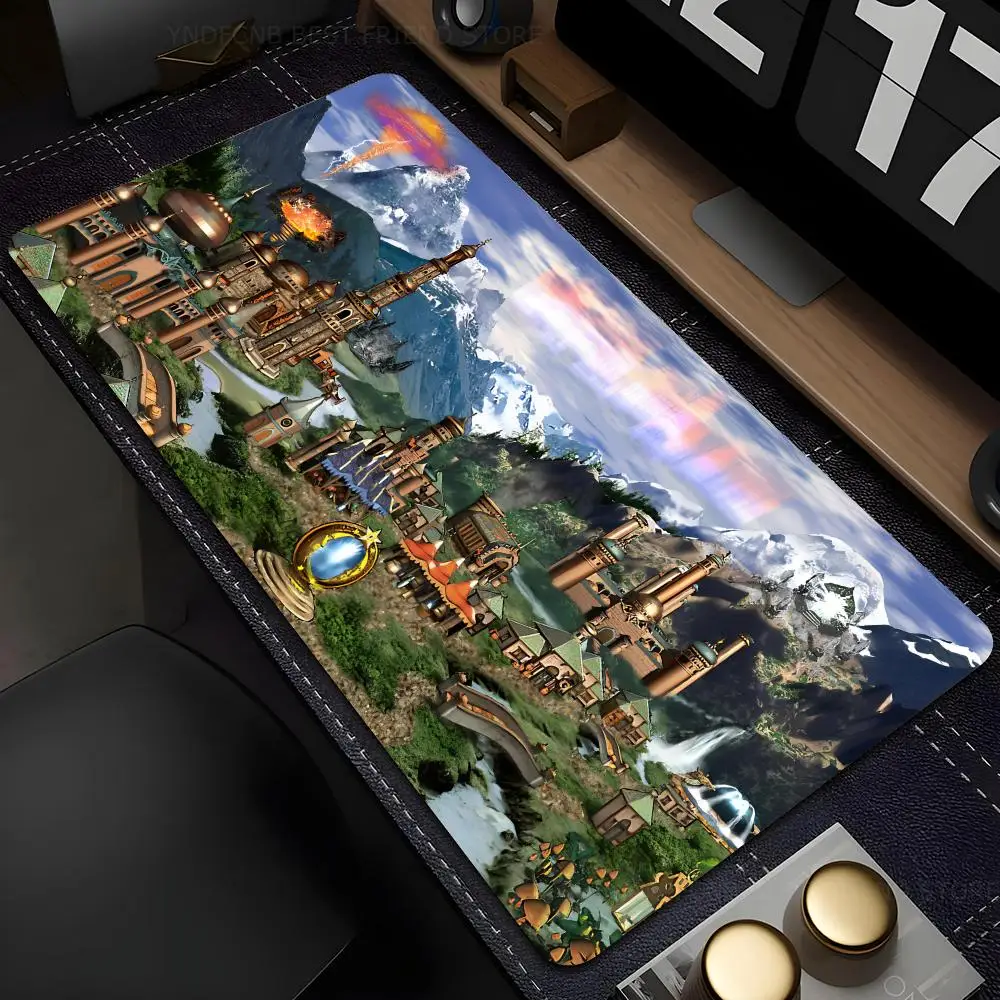 

Heroes Of Might And Magic Mousepad Large Computer Gaming Accessories MousePads Desk Mats Anti-slip Laptop Soft Mice Pad